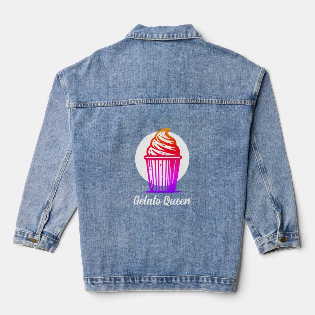 Gelato Queen Denim Jacket (Back)