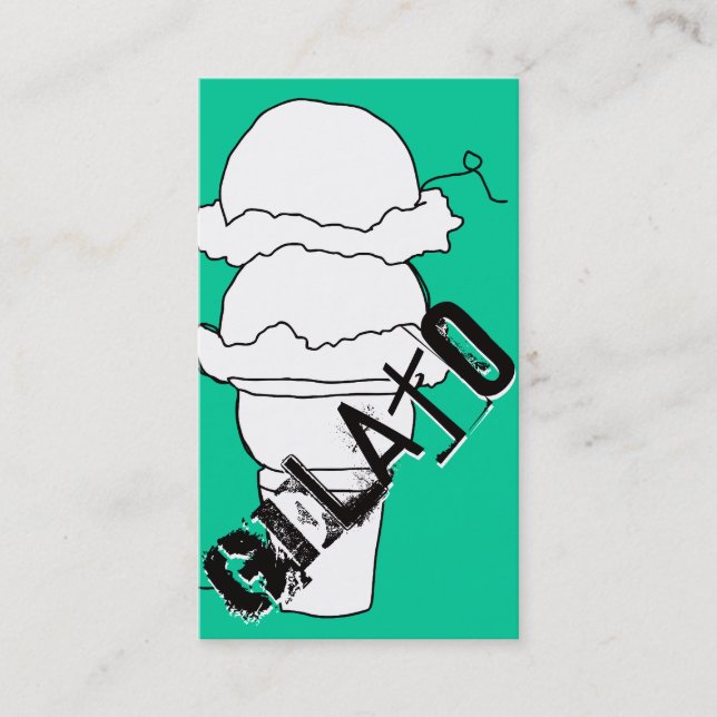 gelato scribble loyalty (Front)