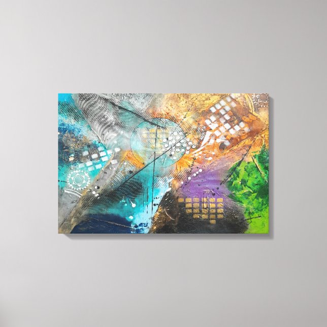 Gelatto Canvas Print (Front)