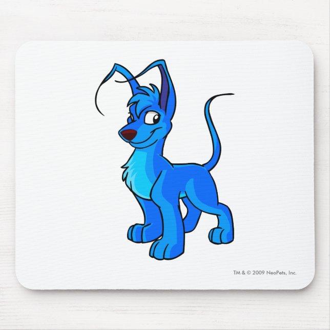 Gelert Blue Mouse Mat (Front)