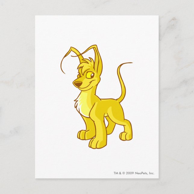Gelert Gold Postcard (Front)
