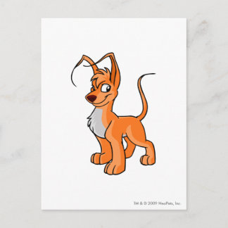 Gelert Orange Postcard