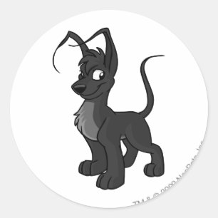 Gelert Shadow Classic Round Sticker