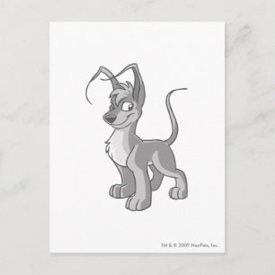 Gelert Silver Postcard
