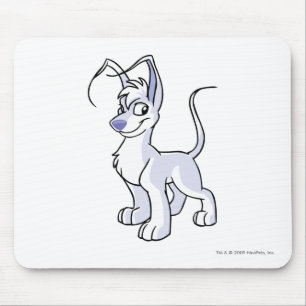 Gelert White Mouse Mat
