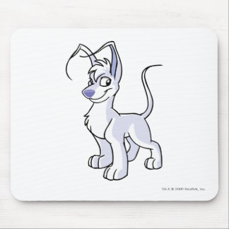 Gelert White Mouse Mat