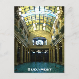 Gellert Bath Postcard