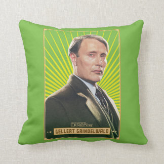 Gellert Grindelwald Character Graphic Cushion
