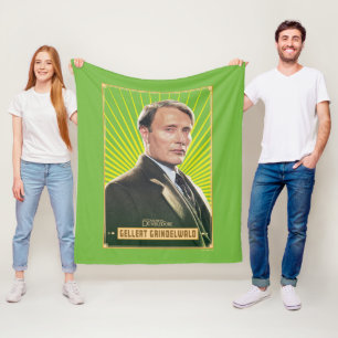Gellert Grindelwald Character Graphic Fleece Blanket