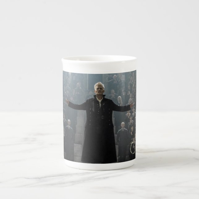 GELLERT GRINDELWALD™'s Speech Photo Bone China Mug (Front)