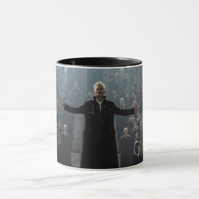 GELLERT GRINDELWALD™'s Speech Photo Mug (Center)