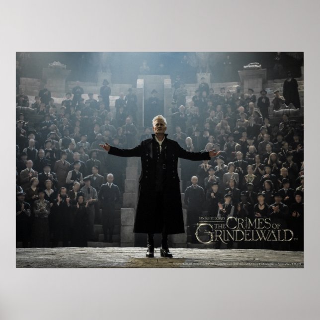 GELLERT GRINDELWALD™'s Speech Photo Poster (Front)
