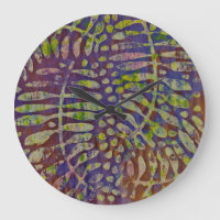 Gelli Print Stencil Abstract Art