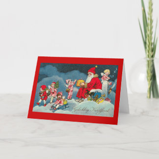 "Gelukkig Kerstfeest" Vintage Dutch Christmas Card