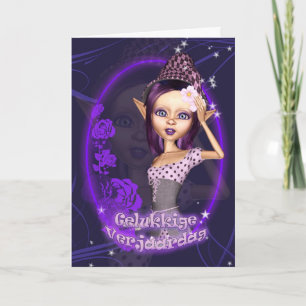 Gelukkige Verjaardag, Flemish - Dutch Birthday Car Card