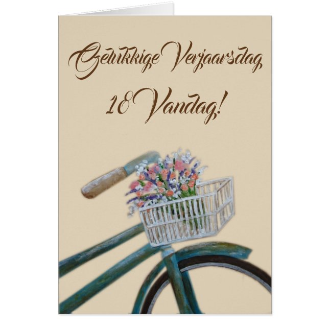 Gelukkige Verjaarsdag 18 vandag! (Front)