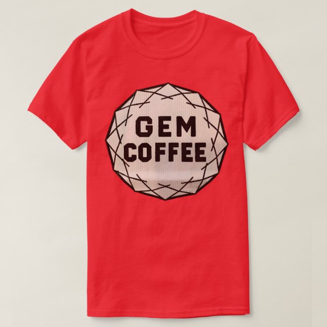 Gem Coffee T-Shirt (Design Front)