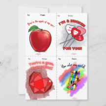 Gem Cut & Share Kids Valentine's Day Cards