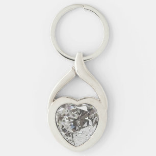 Gem Design Key Ring