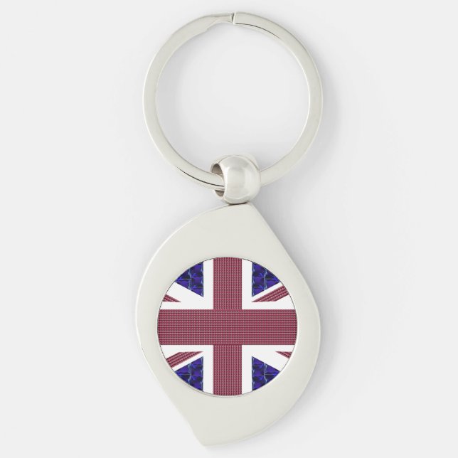 Gem Design Key Ring (Front)