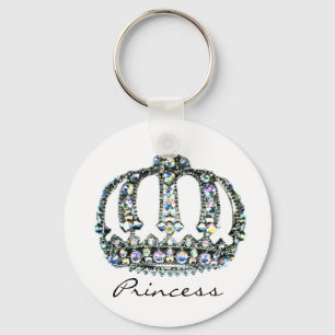 Gem of a Tiara Princess Keychain