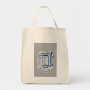 Gem Quality Aspirations Grocery Tote Bag