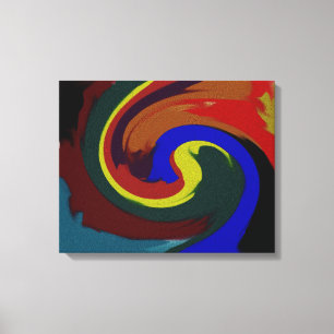 Gem Sands Wrapped Canvas