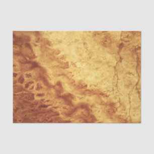 Gem Stone Pattern, Gold Tiger Eye Tissue Paper