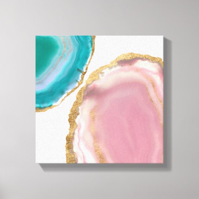 Gem Stones I Canvas Print (Front)