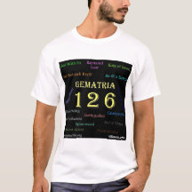 GEMATRIA 126 MENS TSHIRT