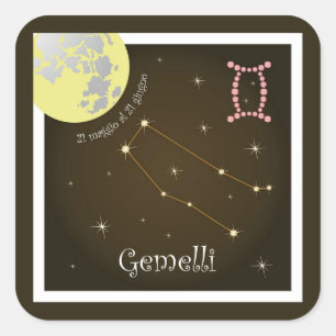 Gemelli 21 maggio al 21 giugno sticker