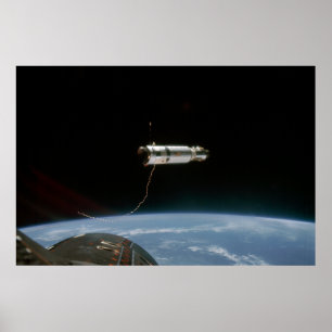 Gemini 11 & Agena Target Vehicle Poster