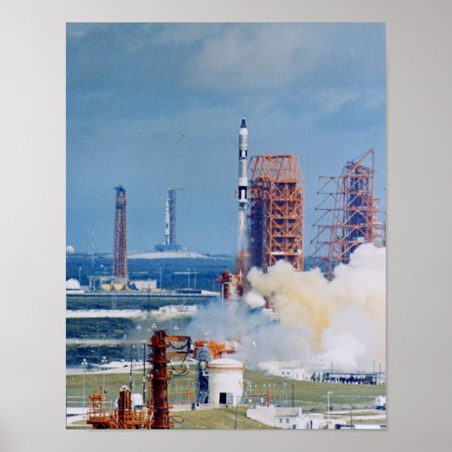 Gemini 11 Launch Poster (Front)