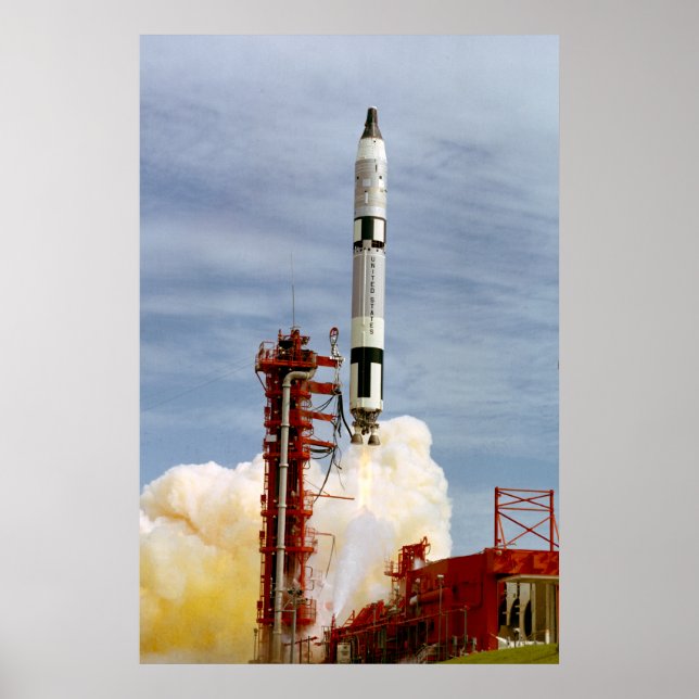Gemini 11 Launch Poster (Front)