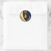 Gemini 12 Lovell and Aldrin Square Sticker (Bag)