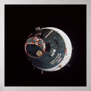 Gemini 7 spacecraft as viewed from Gemini 6A Poster