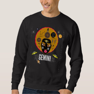 Gemini African American Women Zodiac Signs Sweatshirt