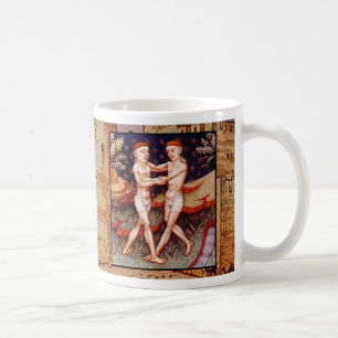 Gemini Ancient Zodiac Sign Astrology Coffee Cup