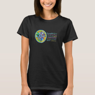 Gemini Astrological personality traits Mandala T-Shirt