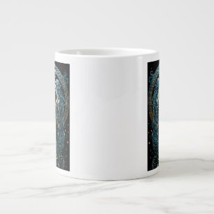 Gemini astrology sign large coffee mug