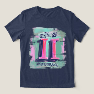 Gemini astrology twins birth sign zodiac sassy Tri-Blend shirt
