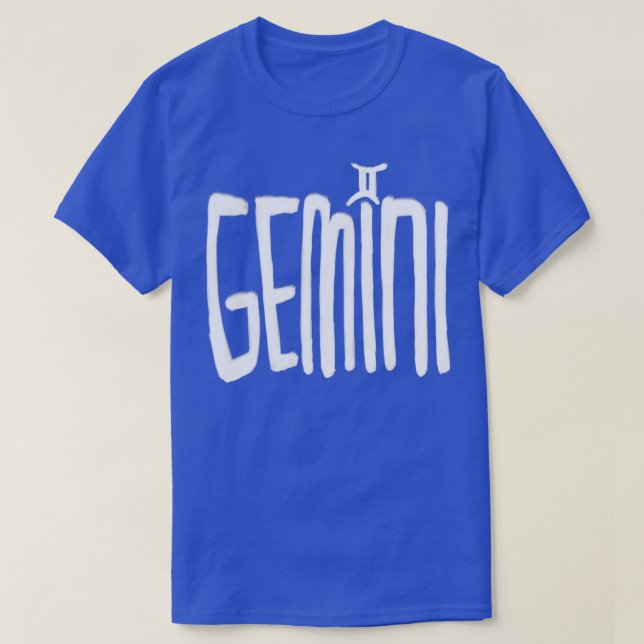 Gemini Birthday Gemini Zodiac Sign Gemini T-Shirt (Design Front)