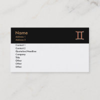 Gemini Business Card
