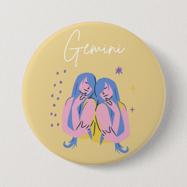Gemini button badge  (Front)
