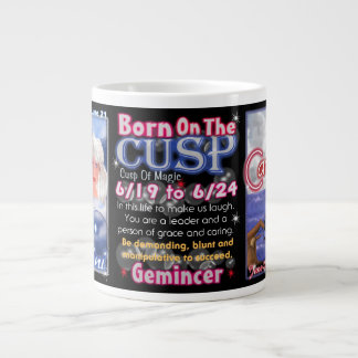Gemini Cancer cusp 6/19 to 6/24 jumbo mug