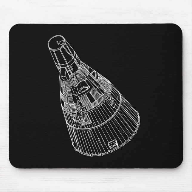 Gemini Capsule Mouse Mat (Front)
