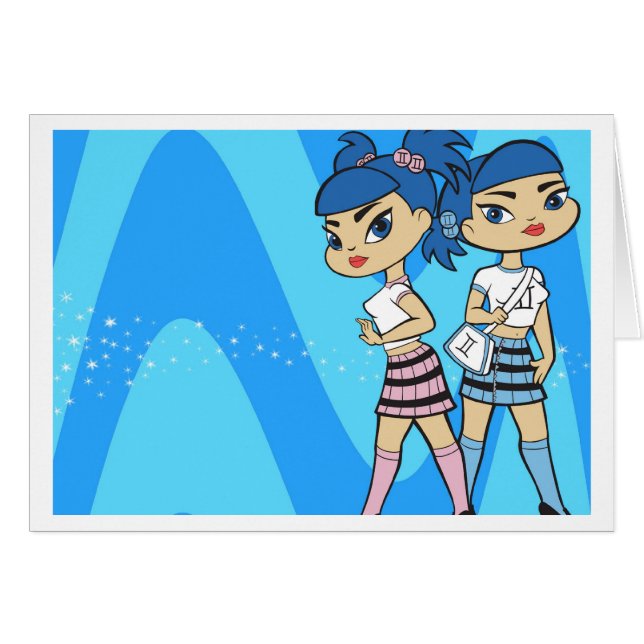 Gemini Card (Front Horizontal)