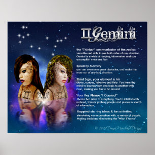Gemini Characteristics Poster