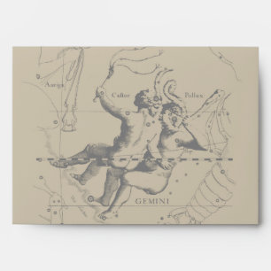 Gemini Constellation Hevelius 1690 Engraving Envelopes