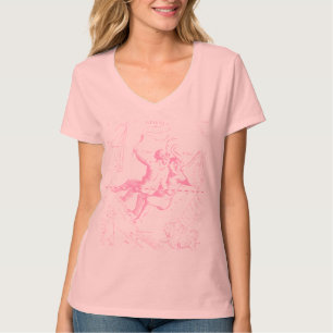 Gemini Constellation Map by Hevelius 1690 T-Shirt
